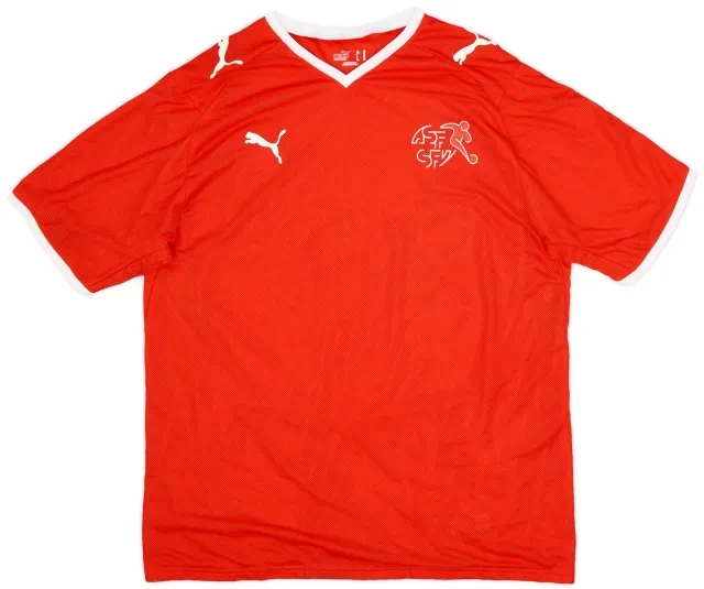 Puma 2008-10 Switzerland Home Shirt - 9/10 - (XL)
