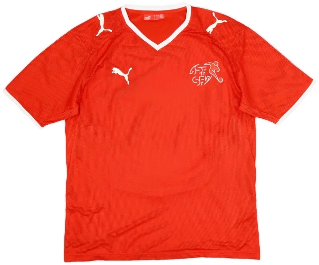 Puma 2008-10 Switzerland Home Shirt - 9/10 - (XL.Boys)