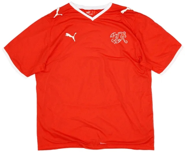 Puma 2008-10 Switzerland Home Shirt - 8/10 - (XL)