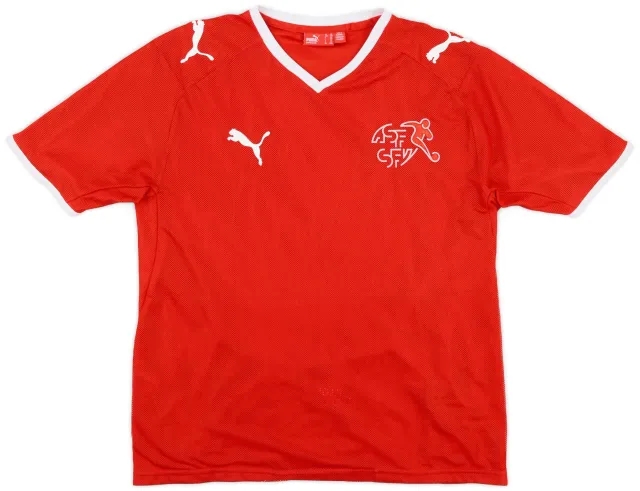Puma 2008-10 Switzerland Home Shirt - 9/10 - (XL.Boys)