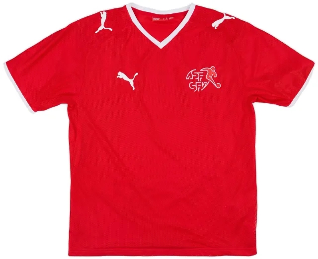 Puma 2008-10 Switzerland Home Shirt - 9/10 - (XL.Boys)