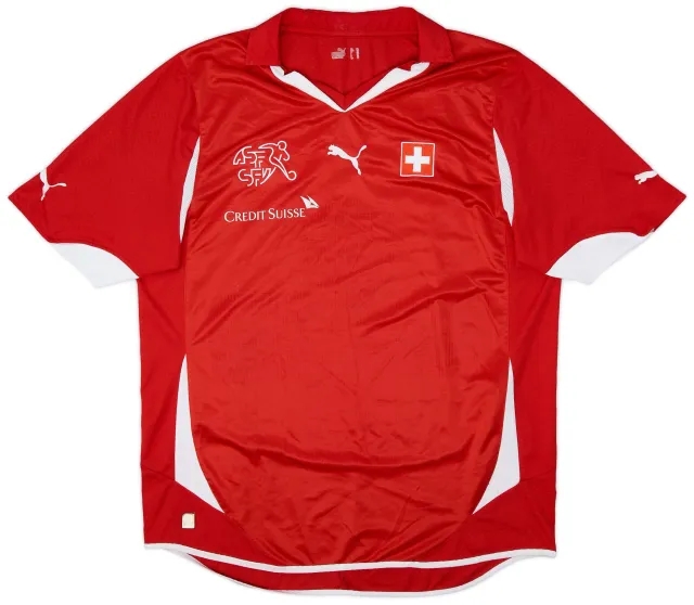 Puma 2010-11 Switzerland Home Shirt - 6/10 - (XL)