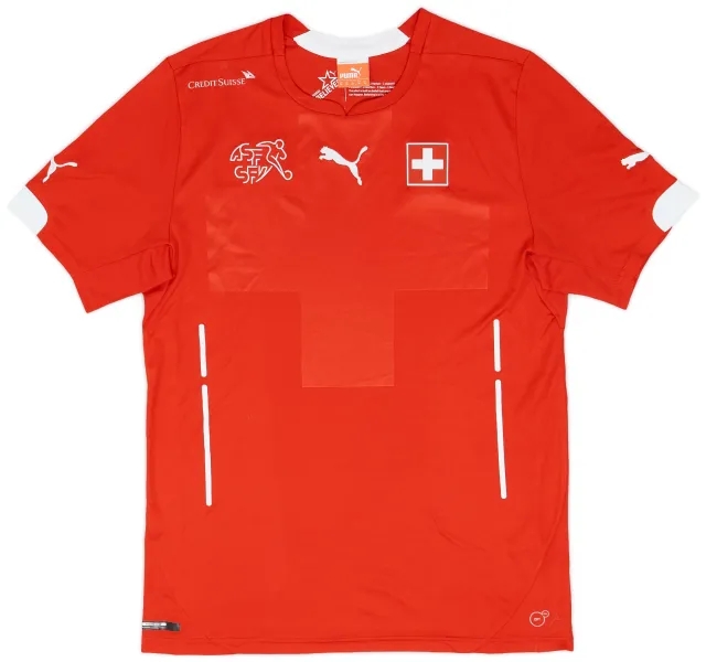 Puma 2014-15 Switzerland Home Shirt - 9/10 - (M)