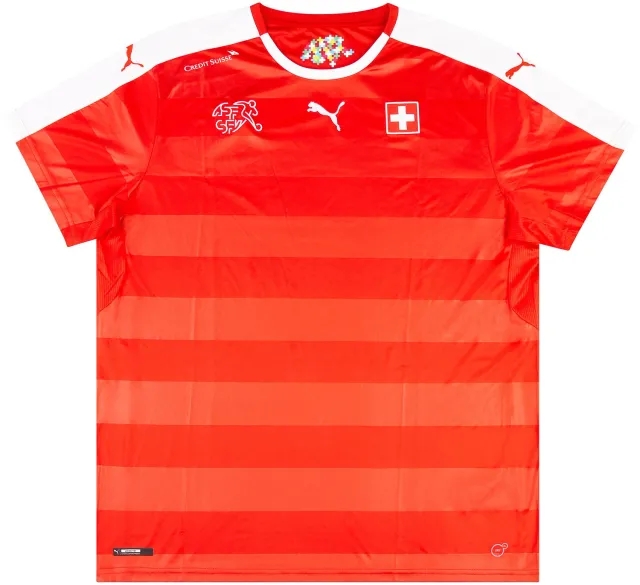 Puma 2016-17 Switzerland Home Shirt - 8/10 - (S)
