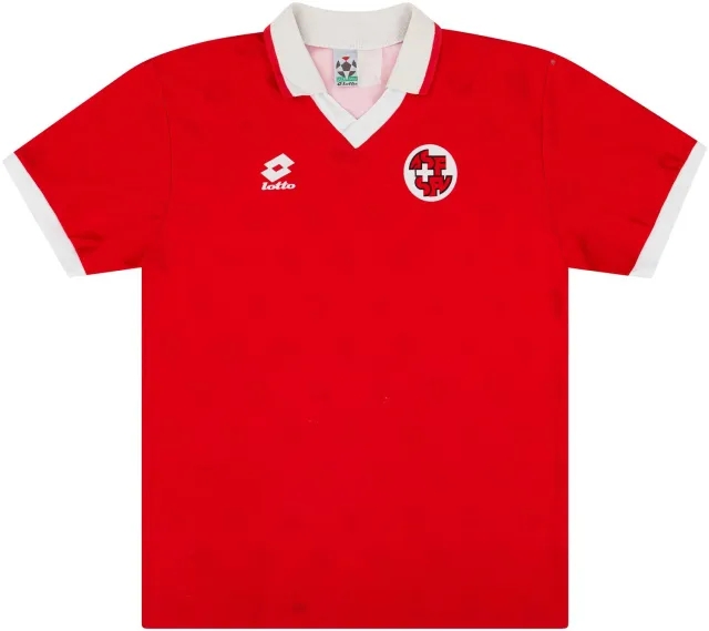 Lotto 1994-96 Switzerland Home Shirt - 5/10 - (S)