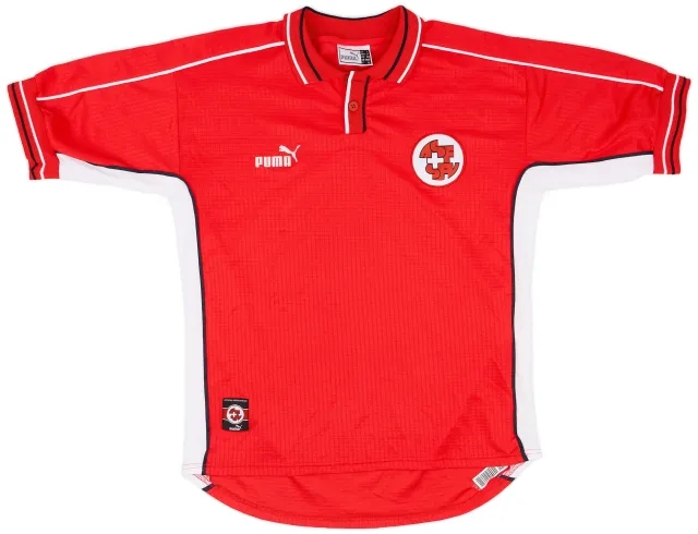 Puma 1999-00 Switzerland Home Shirt - 8/10 - (S)