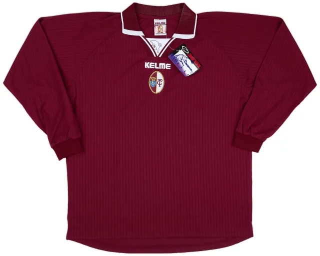 Kelme 2000-01 Torino Home L/S Shirt (XL)