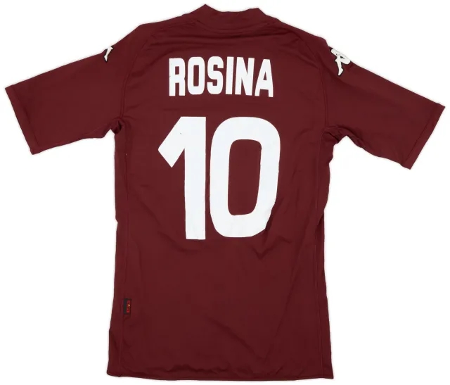 Kappa 2008-09 Torino Home Shirt Rosina #10 - 7/10 - (S)
