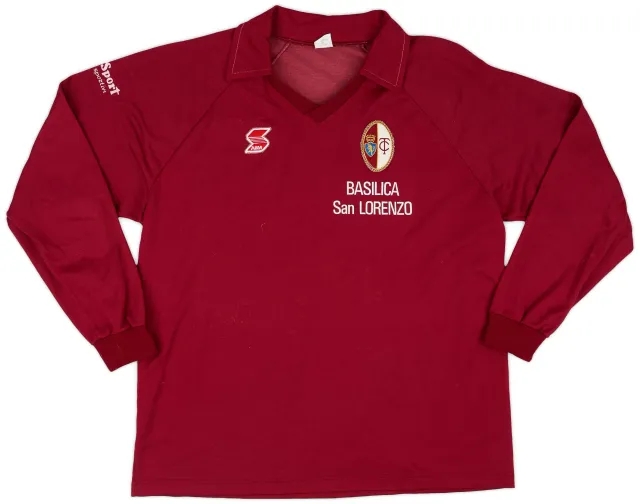 1990-91 Torino Home L/S Shirt #10 - 6/10 - (XL)