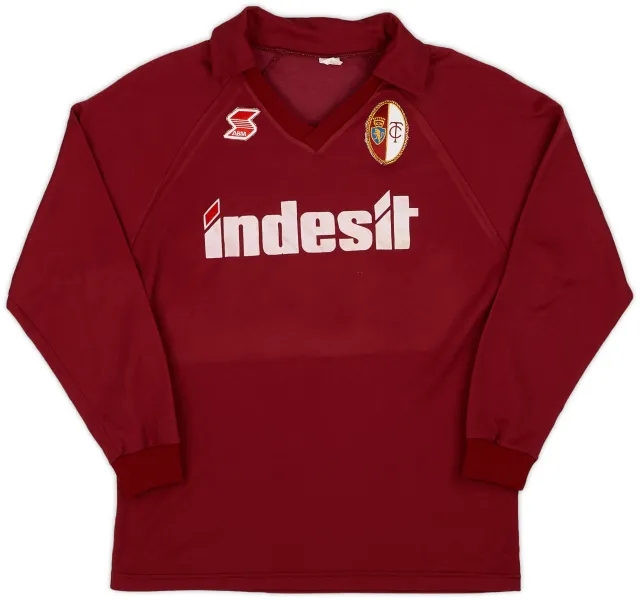 1990-91 Torino Home L/S Shirt - 8/10 - (M)