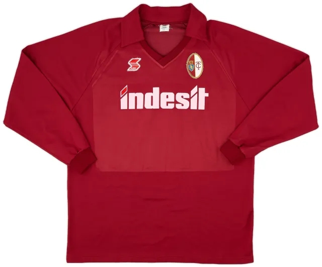 1990-91 Torino Home L/S Shirt #10 - 7/10 - (XL)