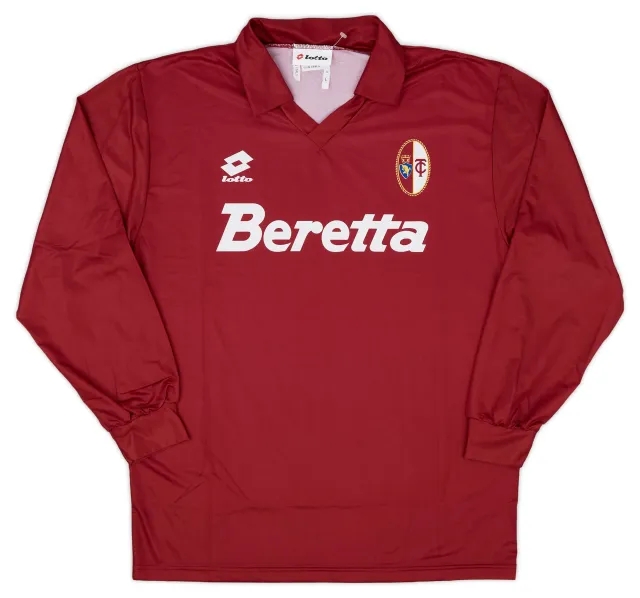 Lotto 1993-94 Torino Home L/S Shirt - 10/10 - (L)