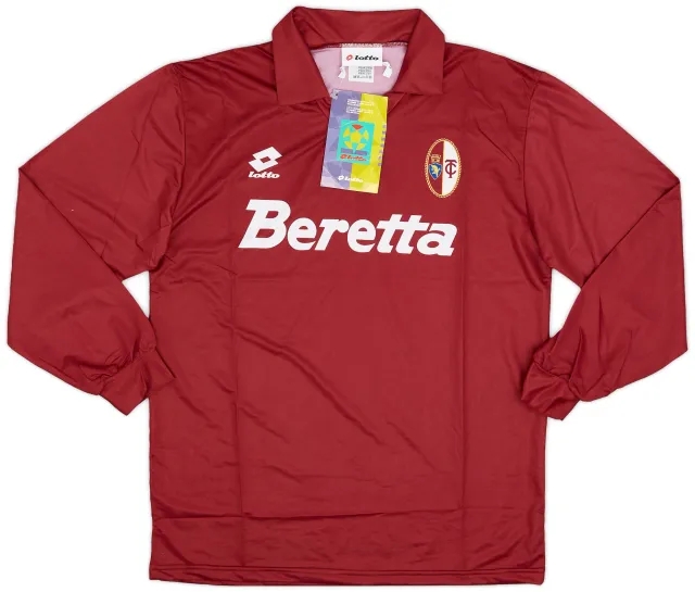 Lotto 1993-94 Torino Home L/S Shirt (L)
