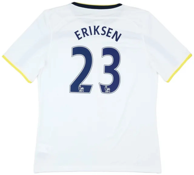 Under Armour 2014-15 Tottenham Home Shirt Eriksen #23 - 7/10 - (XXL)