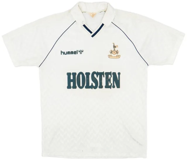 Hummel 1987-89 Tottenham Home Shirt - 6/10 - (M)