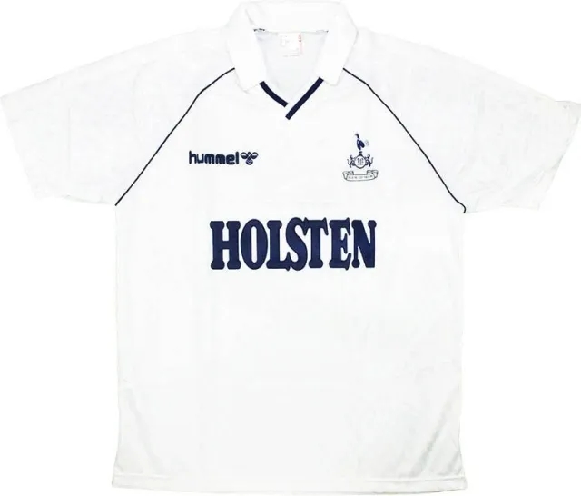 Hummel 1987-89 Tottenham Home Shirt - 6/10 - (S)