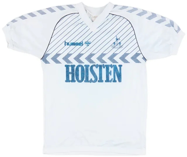 Hummel 1985-87 Tottenham Home Shirt - 4/10 - (S)