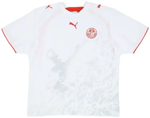 Puma 2006-07 Tunisia Home Shirt - 6/10 - (XXL)