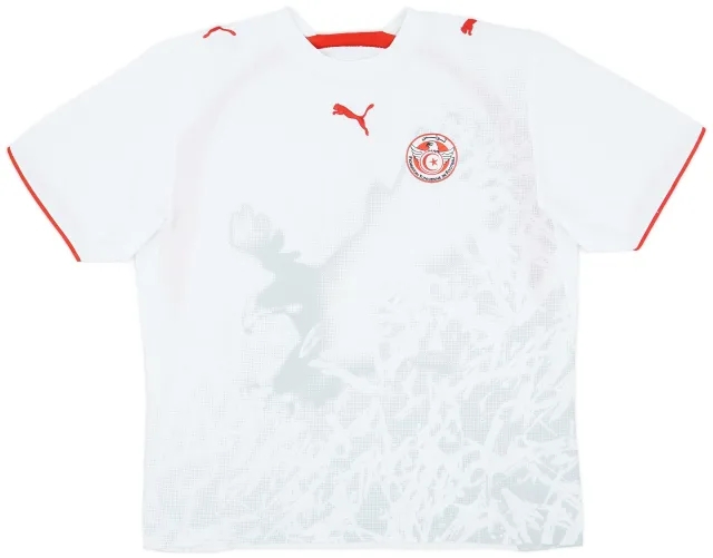 Puma 2006-07 Tunisia Home Shirt - 9/10 - (XL)