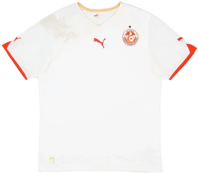 Puma 2010-11 Tunisia Home Shirt - 9/10 - (L)