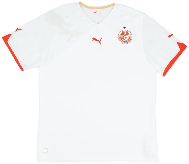 Puma 2010-11 Tunisia Home Shirt - 9/10 - (XL)