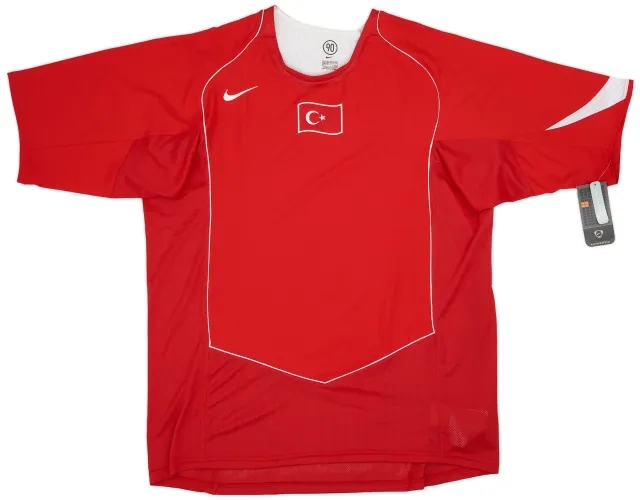 Nike 2004-06 Turkey Home Shirt (XXL)