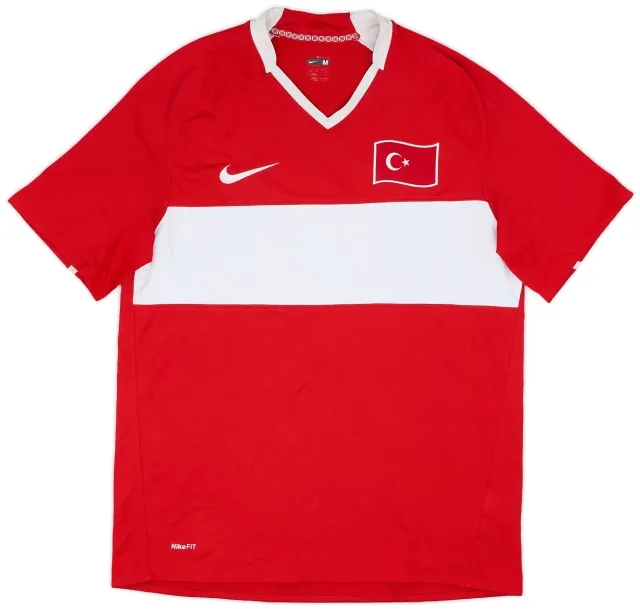 Nike 2008-10 Turkey Home Shirt - 8/10 - (M)