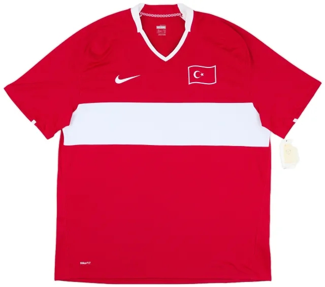 Nike 2008-10 Turkey Home Shirt (XXL)