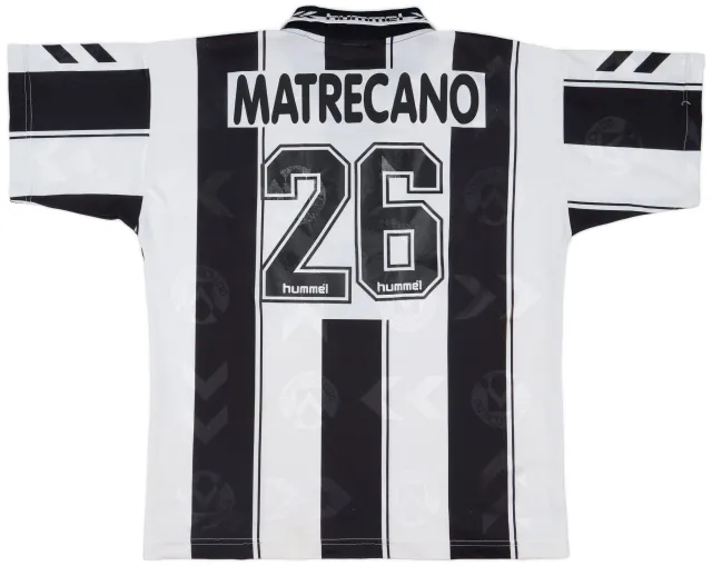 Hummel 1995-96 Udinese Home Shirt Matrecano #26 - 7/10 - (XL)