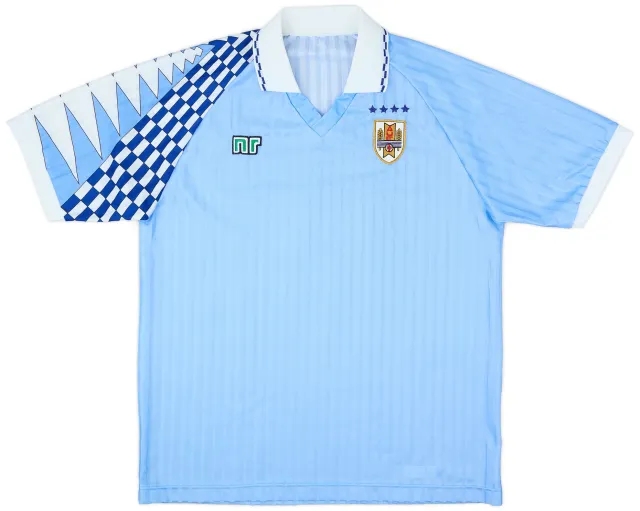 Ennerre 1992-95 Uruguay Home Shirt - 9/10 - (XL)