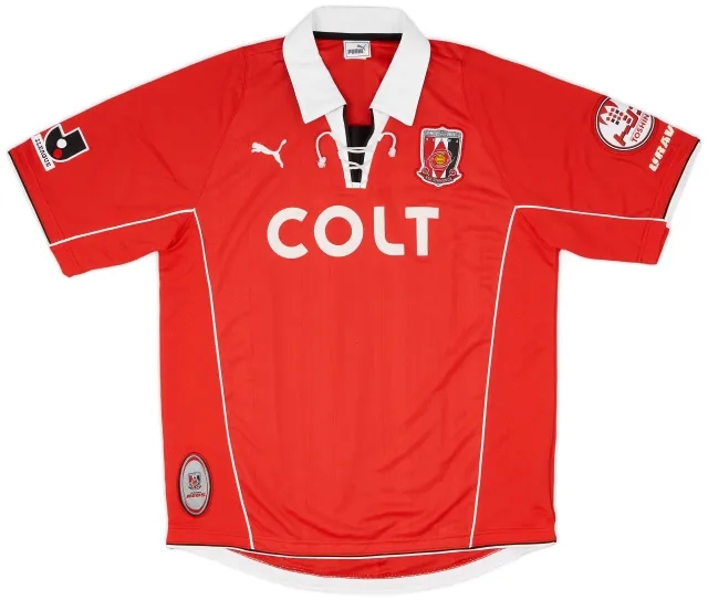 Puma 2003 Urawa Red Diamonds Home Shirt - 8/10 - (L)