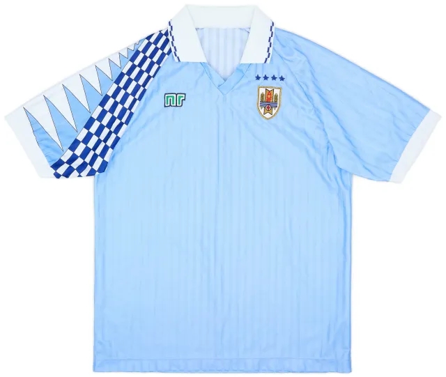 1992-95 Uruguay Home Shirt - 8/10 - (L)