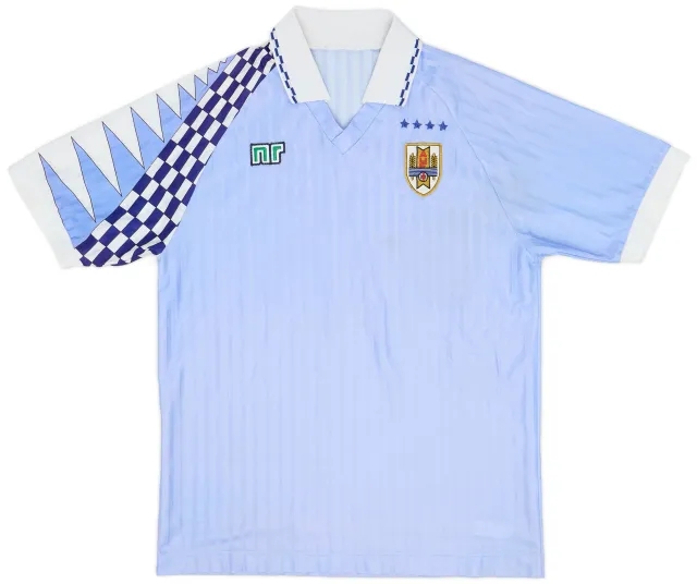Ennerre 1992-95 Uruguay Home Shirt - 6/10 - (L)