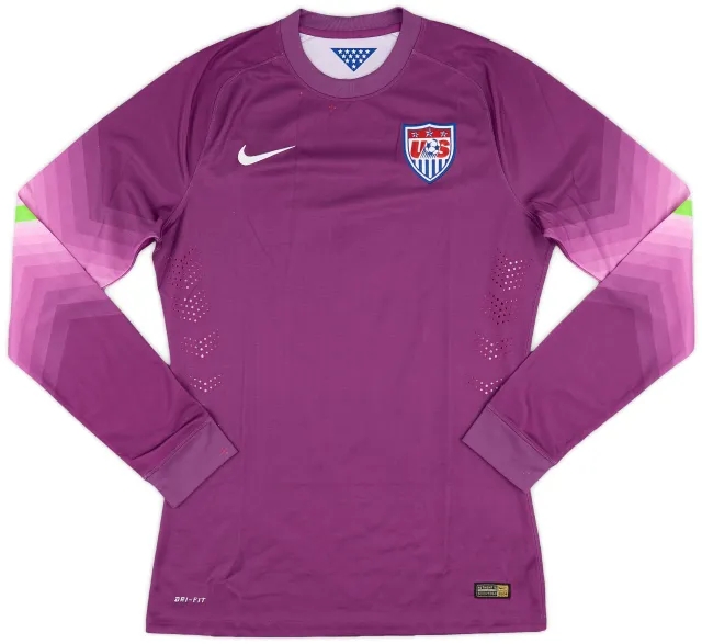 Nike 2014-15 USA Player Issue GK Shirt - 5/10 - (M)