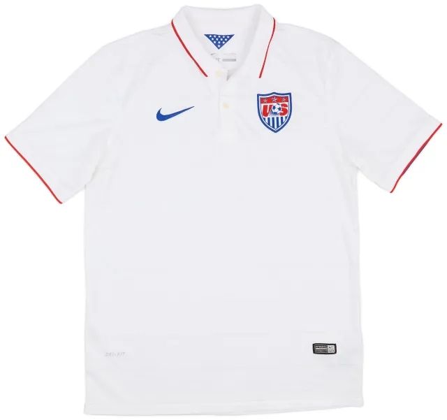 Nike 2014-15 USA Home Shirt - 8/10 - (L)