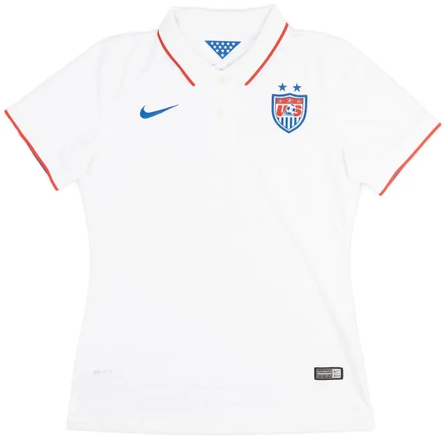 Nike 2014-15 USA Home Shirt - 9/10 - (Women's M)