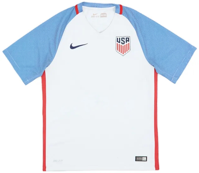 Nike 2016-17 USA Home Shirt - 5/10 - (S)