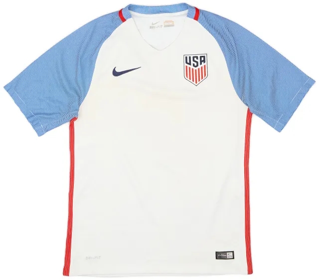 Nike 2016-17 USA Home Shirt - 7/10 - (S)