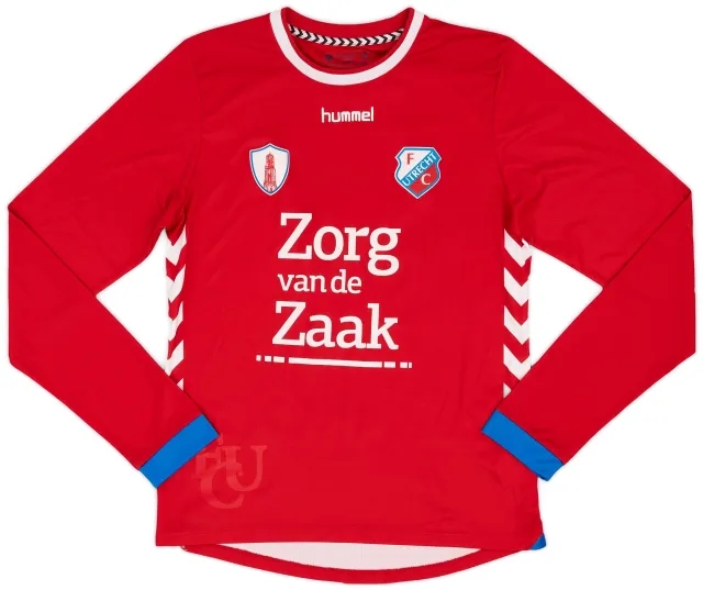 Hummel 2017-18 Utrecht Home L/S Shirt #17 - 8/10 - (L)