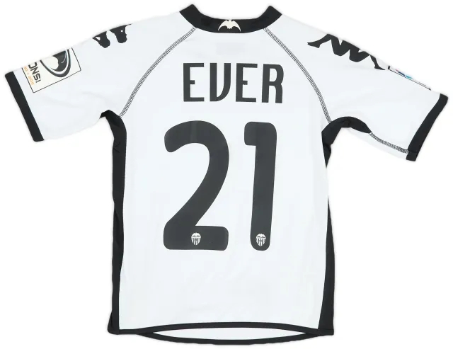 Kappa 2010-11 Valencia Home Shirt Ever #21 (M.Boys)