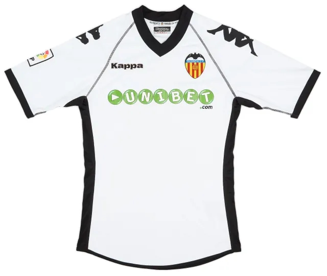 Kappa 2010-11 Valencia Home Shirt - 6/10 - (S)