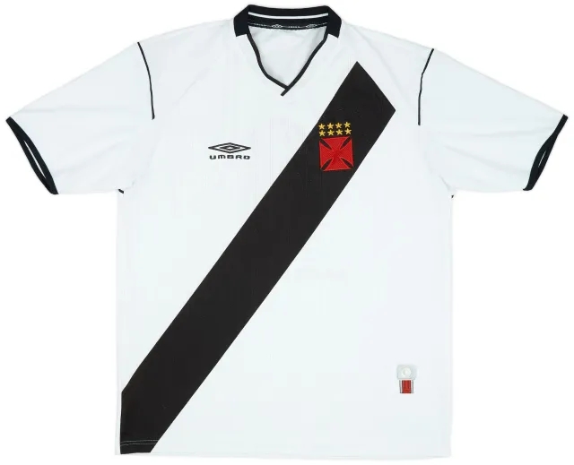 Umbro 2002 Vasco da Gama Away Shirt #8 - 7/10 - (L)