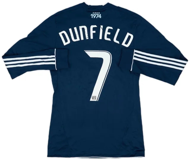 adidas 2011 Vancouver Whitecaps Match Issue Away L/S Shirt Dunfield #7