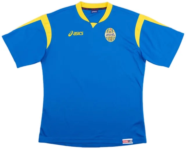 Asics 2009-10 Hellas Verona Home Shirt - 9/10 - (M)