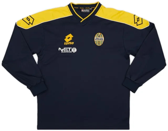 2000-02 Hellas Verona Lotto Training L/S Shirt - 8/10 - (L)
