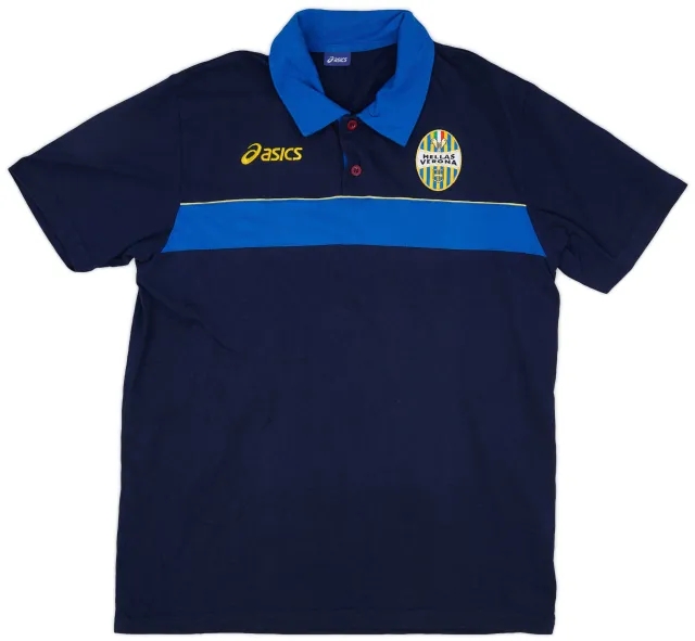 Asics 2010s Hellas Verona Polo Shirt - 8/10 - (XL)