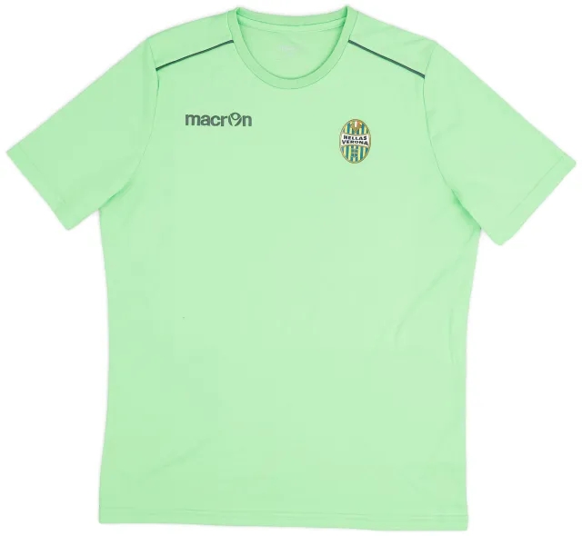 2018-19 Hellas Verona Macron Training Shirt - 9/10 - (XL)