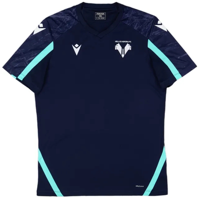 2020-22 Hellas Verona Macron Training Shirt - 9/10 - (XXL)