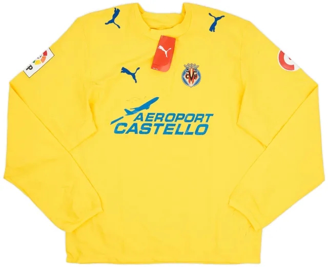 Puma 2006-07 Villarreal Home L/S Shirt (L)