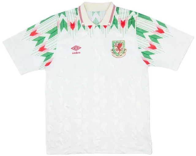 Umbro 1990-92 Wales Away Shirt - 7/10 - (M)